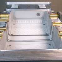 An example of a mold for manufacturing coolers