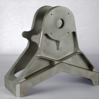 Finished Aerospace Bracket