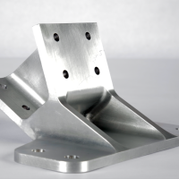 A Finished Aerospace Spin-Down Bracket