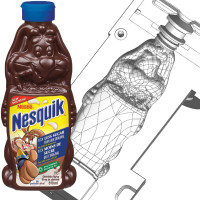 Nestle bottle mold